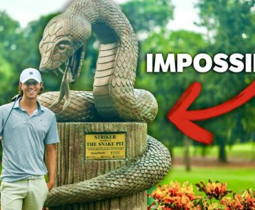 Grant Horvat VS. PGA Tour Golf Course!