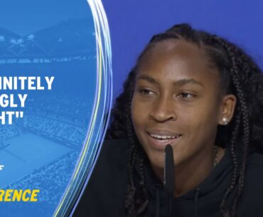 Coco Gauff Press Conference | 2023 US Open Round 1