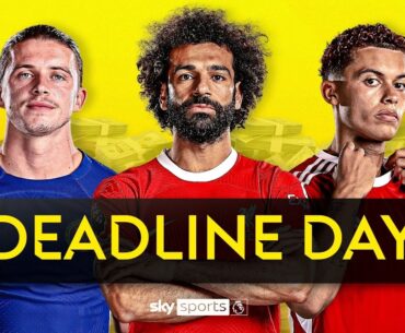 DEADLINE DAY LIVE! Will Salah LEAVE Liverpool? Amrabat update!