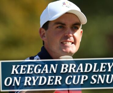 Keegan Bradley Reacts To Ryder Cup Snub