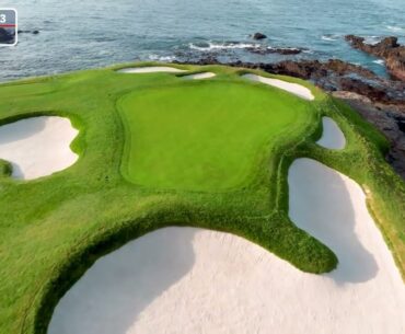 2023 U.S. Women's Open: Flyovers of Pebble Beach Golf Links