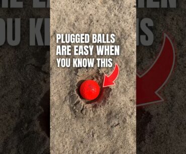 GUARANTEED EVERY GOLFER GETS THIS BUNKER TECHNIQUE WRONG #golf #golfer #golfball #golftips #tip