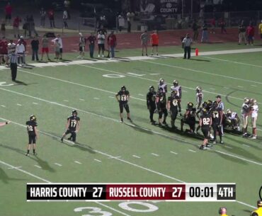 RUSSELL COUNTY VS. HARRIS COUNTY FOOTBALL LIVE 08-25-2023