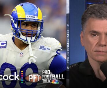 Evaluating Aaron Donald’s future with Los Angeles Rams | Pro Football Talk | NFL on NBC