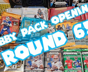 Random Football Card Hobby Pack Opening Round 65! Tons of Ink!!!