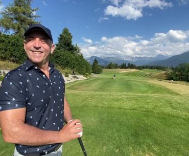Wie spielt es sich in Crans Montana auf dem "Severiano Ballesteros" Golfplatz?