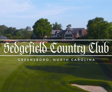Sedgefield Country Club Aerial Tour