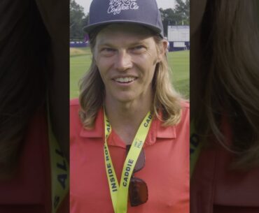 This journeyman caddie just won a major in only his second time on the bag for Ruoning Yin
