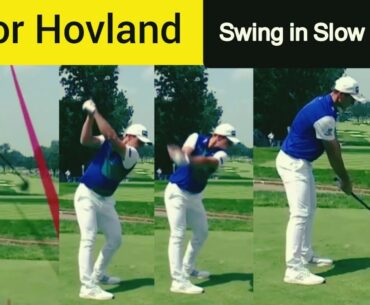 Viktor Hovland Swing in Slow Motion | Golf Swing | WN1 Sports
