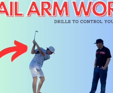 Learn How to Control Your Trail Arm In Your Golf Swing to Drop Your Scores!