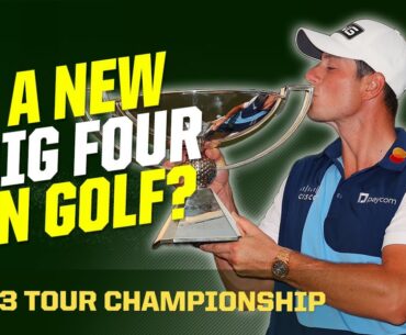 VIKTOR(Y) HOVLAND Wins Tour Championship - Is there A New Big 4 in Golf? | The First Cut Podcast