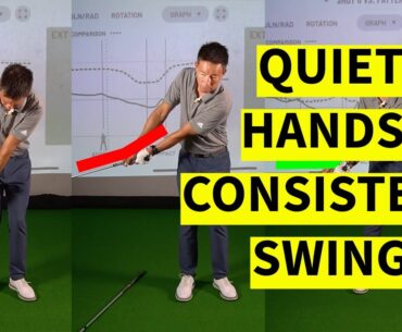 Quiet Your Hands for a Consistent Golf Swing