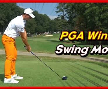 PGA Winner "Viktor Hovland" Crazy Body Swings & Slow Motions