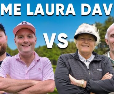 This is TOP TOP CLASS!! | Dame Laura Davies & Jimmy Bullard V Tubes & Ange 🔥🏌️‍♂️🏌🏼‍♀️