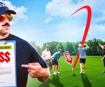 Pranking Golfers With a Fake Titleist Sponsorship