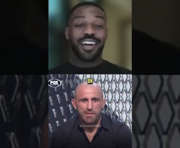 Jon Jones fangirls over Volkanovski