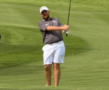 Shane Lowry practices and previews the Irish Open