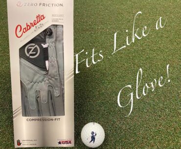 Unboxing the Cabretta Elite Golf Glove from Zero Friction