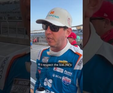 Kyle Busch Bluntly Calls Out Ross Chastain for Not Racing Clean While Standing Next to Him at COTA