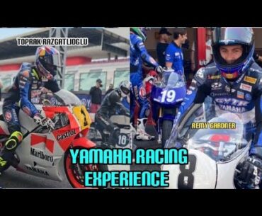 Ride with 2 stroke bike at the Mugello circuit|Toprak razgatlioglu Yamaha racing experience 2023