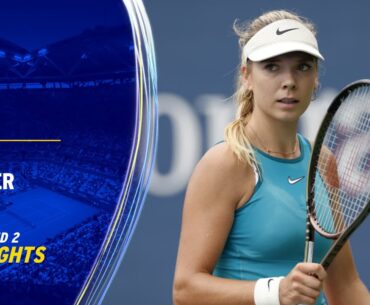 Yafan Wang vs. Katie Boulter Highlights | 2023 US Open Round 2