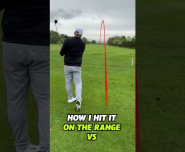 Pretty Much A Tour Player On The Range...