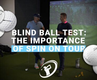 BLIND BALL TEST // The importance of spin on tour