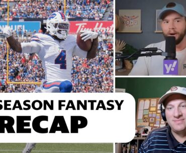 NFL preseason fantasy recap: Guys we've changed our mind on this preseason