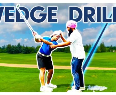 Golf Wedge Drills  - CRISP CONTACT!