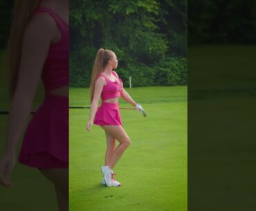 Claire Bear | #golf #shorts #golfswing