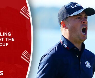 9 Minutes of the U.S. Ryder Cup Team Holing Putts