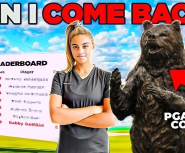 Can I Comeback In This Tournament?? On a PGA TOUR Course