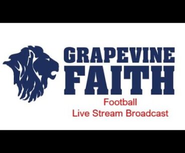 GFCS Varsity football @ The Episcopal School of Dallas