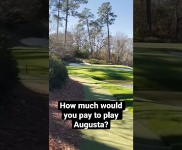 Playing Augusta National 🌺