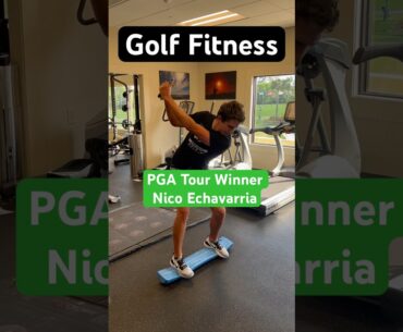 How to Improve Balance in Your Golf Swing! #golf #golfer #pgatour #golfswing #golffitness #workout