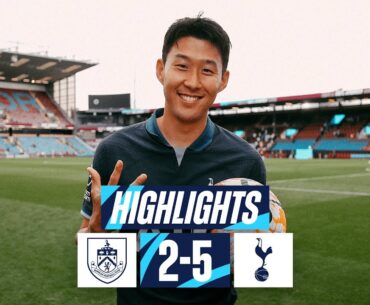 BURNLEY 2-5 TOTTENHAM HOTSPUR // PREMIER LEAGUE HIGHLIGHTS // HEUNG-MIN SON SCORES HAT-TRICK