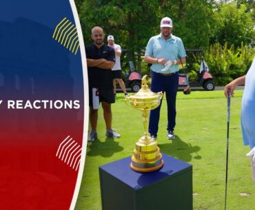How Would You React to Holding the Ryder Cup?