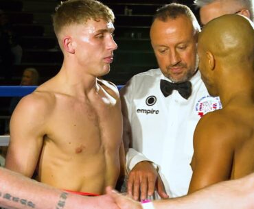 Joe Howarth v Josh Sandford on VIP's show at Robin Park, Wigan on Mar 18 2023