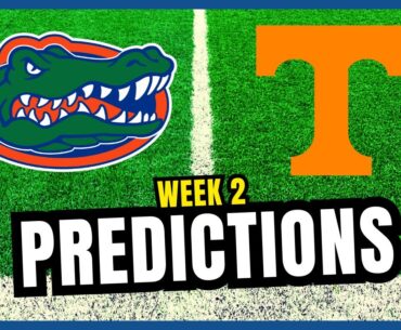 Florida vs. Tennessee PREDICTIONS | 2023 College Football Predictions | SEC Week 3