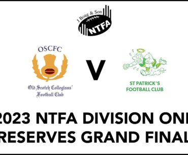 2023 NTFA Division One Reserves Grand Final