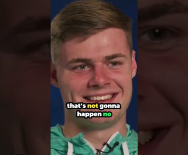 Evan Ferguson "I wouldn't be allowed back" on switching to England 🤣