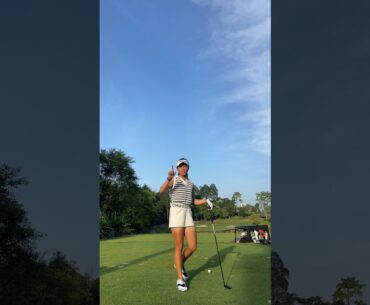 A 5 hybrid from 183yards #golf