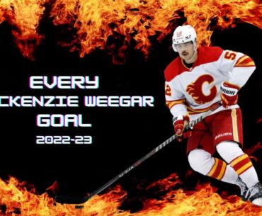 MacKenzie Weegar All 4 Goals From The 2022-23 Season | Calgary Flames