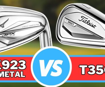 Titleist T350 vs Mizuno JPX923 Hot Metal - GAME IMPROVEMENT BATTLE!