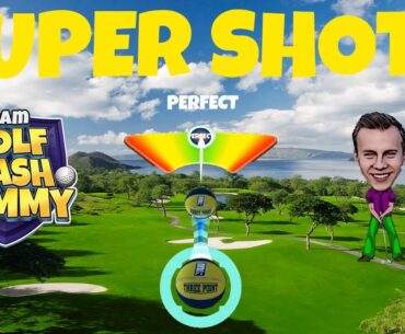 Golf Clash shot, New personal best! 629 yards! 🔥💥