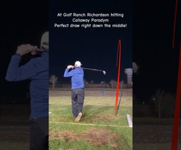 Callaway Paradym + UST Mamiya shaft + Golf Ranch Driving Range = Heaven! #shaneandshanegolf #golf