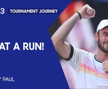 Tommy Paul Reaches First Grand Slam Semifinal | Australian Open 2023
