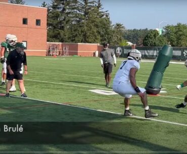 Michigan State Training Camp | offensive line, tight ends, linebackers | Wigenton, VanDeMark