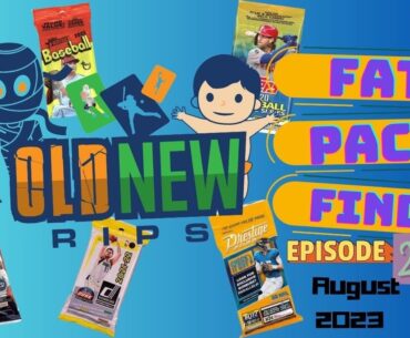 Fat Pack Finds Ep. 2 - Basketball, Football and Baseball Card Packs Galore