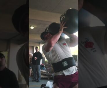 The biggest dumbbell in the world. Well done @roguefitness  #fitness #strongman #workout #wsm2023